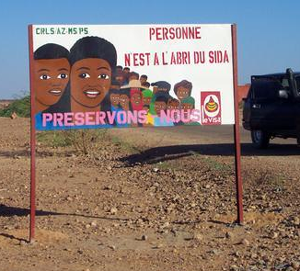 sida paneau afrique hiv